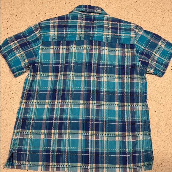 Vintage Dress Barn Cotton Blue Plaid Women’s Shirt Grandmacore Cottagecore - Picture 2 of 6